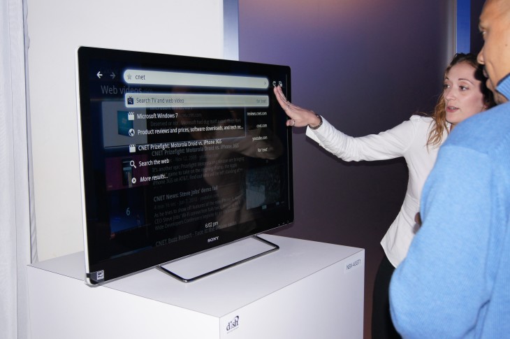 Sony ajoute la recherche vocale sur leur dernier modèle de Google TV