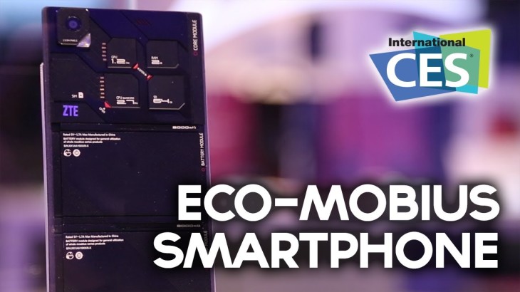Le ZTE Eco-Mobius, un autre Proof of concept d’un téléphone modulaire