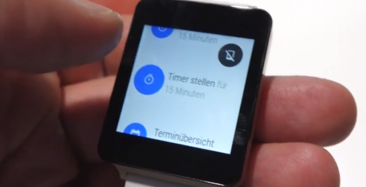 La LG G Watch et Android Wear détaillés dans une nouvelle vidéo