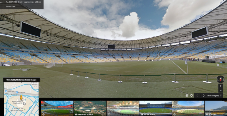 Les stades de la Coupe du monde sont désormais disponibles dans Google Maps