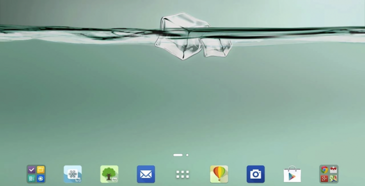 ASUS MyWater : un fond d’écran qui fait monter de l’eau pendant que vous chargez votre téléphone