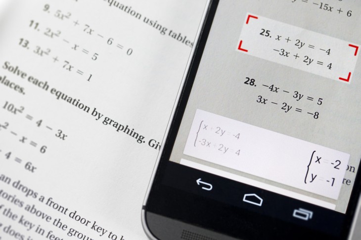 PhotoMath, l’application qui résoud les équations débarque sur Android