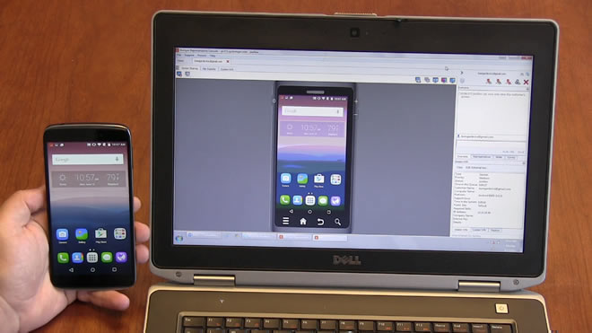 Bomgar vous permet de partager des écrans à distance pour tous les appareils Android
