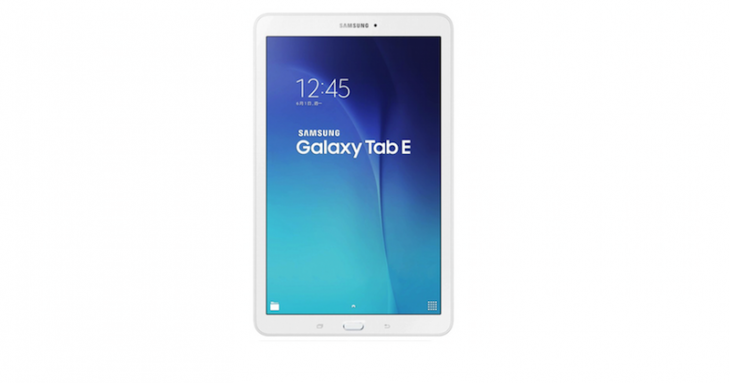 Samsung annonce la Galaxy Tab E à Taiwan