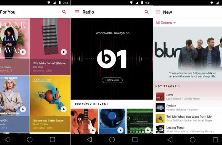 Apple Music pour Android est prêt, mais toujours en bêta