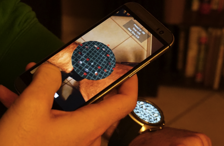 Tilt, un jeu de réalité augmentée transforme votre Smartwatch en carte de réalité virtuelle