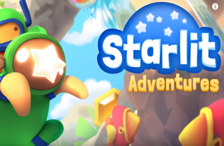 Explorez différents mondes et retournez les étoiles perdues dans Starlit Adventures