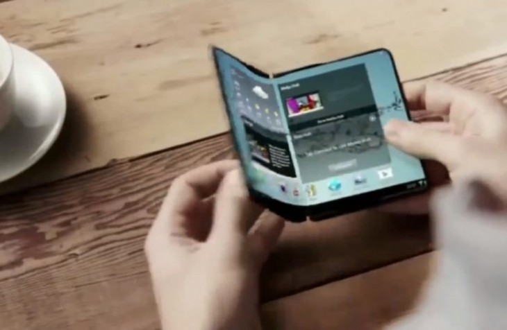 Un brevet de Samsung montre le concept d’un téléphone pliable