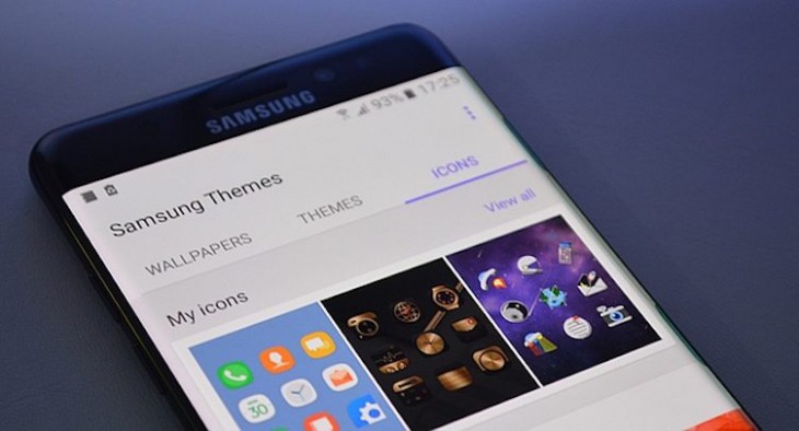 Le Samsung Galaxy Note 7 supporte des packs d’icones tierces